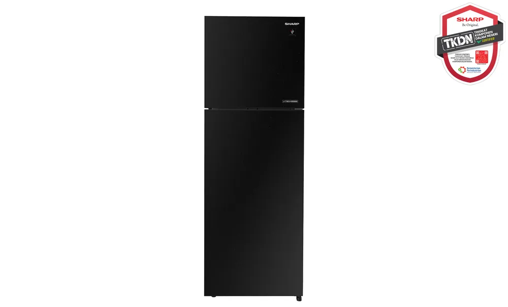 Kulkas 2 Door Shine Glassdoor J-TECH Inverter